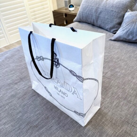 Prada Shopping Bag 16.5" x 5.5" x 15.5" - Picture 1 of 3